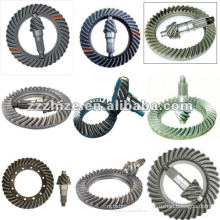 various kinds of axle parts Crown Wheel and Pinion